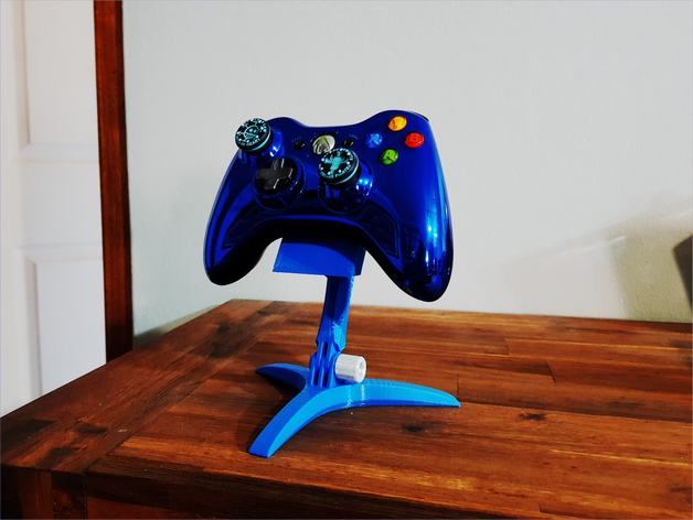 coolest xbox 360 controller stand toys & games adjustable modular mount 3D print model - Mito3D
