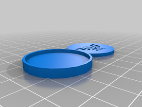 zelda coin amiibo tag 30mm 3d printing 3d print model - Mito3D