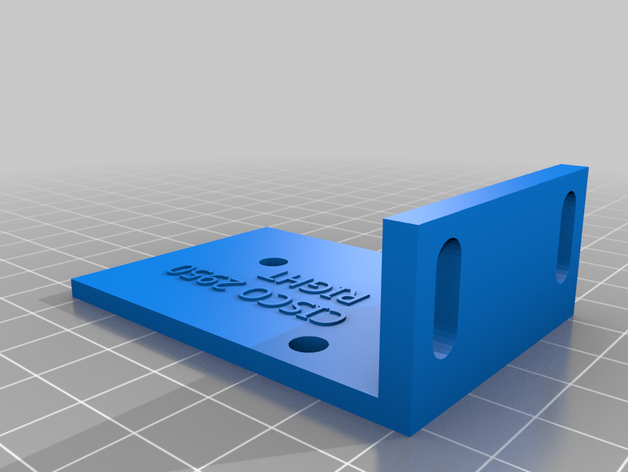 cisco switch bracket replacement parts 3D print model - Mito3D