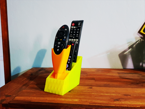 lg magic remote attachment tv holder household control 3d print model - Mito3D