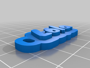 Anahtarlık lola özelleştirilmiş 3d print model - Mito3D