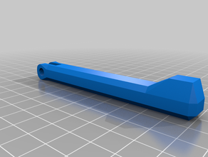 simples balisong treinador mecânico de brinquedos facas canivete butterfly 3d print model - Mito3D