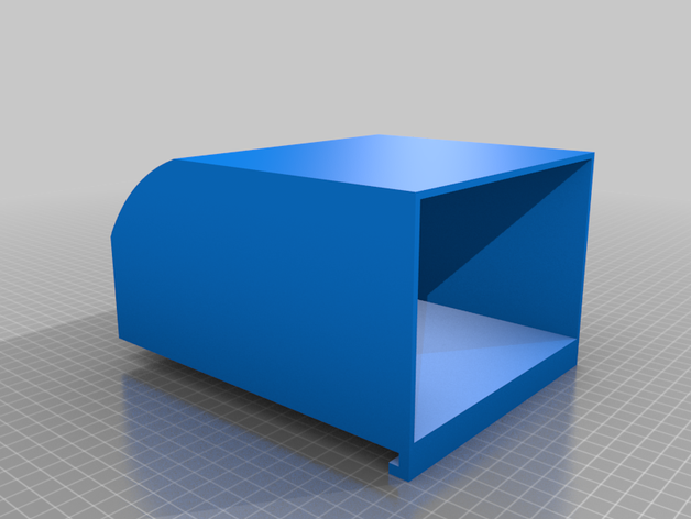 mountable trash bin diy trash-bin trashcan 3D print model - Mito3D