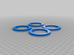 big hoops gli orecchini 3d print model - Mito3D