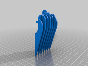 conair hair clipper guard 3 parts clippers 3d print model - Mito3D