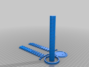 benim şablon sarma sarmal anten çerçeve özelleştirilmiş diy 3d print model - Mito3D