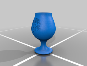 tulip glass ram decal 3d printing 3d print model - Mito3D