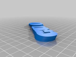 gado Schlüsselanhänger kundengebundene 3d print model - Mito3D