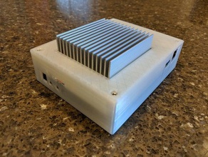 atomic pi baby breakout case electronics chassis enclosure 3d print model - Mito3D
