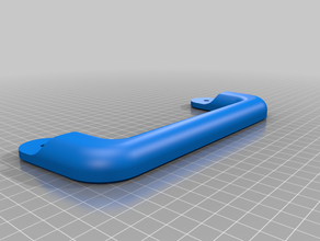 brandt freezer handle replacement parts 3d print model - Mito3D