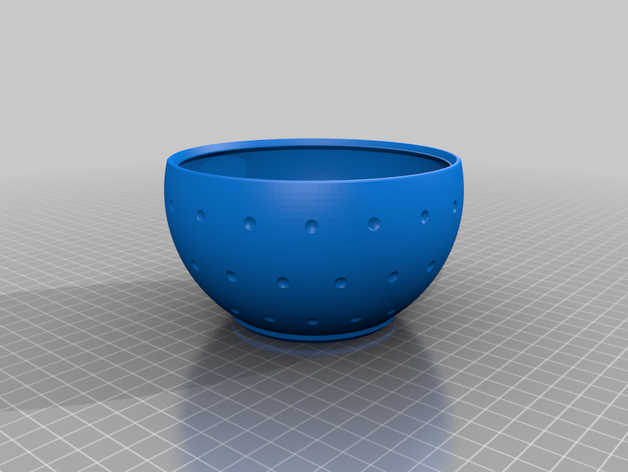 do ponto de pote decoração 3D print model - Mito3D