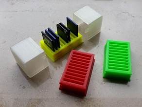 sd-karten yular kutusu 3d baskı sd-kart sd-kartı sd-kartenbox sd-kartenhalter 3d print model - Mito3D