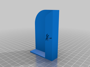 palm island game card holder games 3d print model - Mito3D