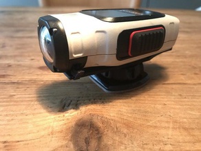garmin virb elite culla del supporto la fotocamera macchina fotografica di azione montaggio videocamera connettore fpv-videocamera monte titolare il 3d print model - Mito3D