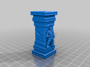 prisoners pillars toys & games 28mm boardgame boardgames dnd dnd5e dungeon dungeons dragons terrain fantasy pathfinder pillar rpg scatter tabletop gaming 3d print model - Mito3D