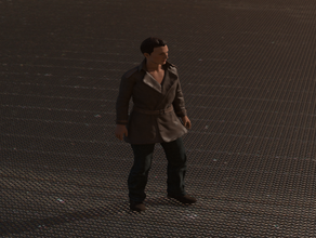 hombre de pie personas humanos persona 3d print model - Mito3D
