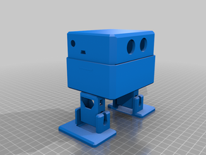 mon personnalisés otto bricolage+ arduino bluetooth robot facile 3dprint la robotique personnalisé 3d print model - Mito3D