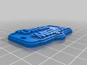 omar mujica llavero llaveros personalizado 3d print model - Mito3D
