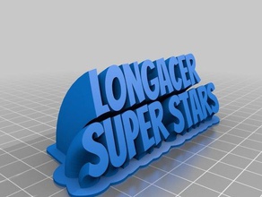 longacer super stars office customized 3d print model - Mito3D