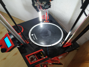 delta t1 base Impressora 3d acessórios 3d print model - Mito3D