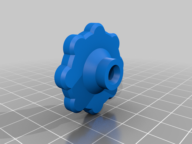 creality 10s extruder knob press fit 3d printer accessories 3D print model - Mito3D