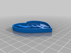 cortador de galletas josé y anna La impresión en 3d 3d print model - Mito3D