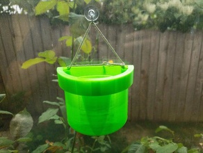 auto-irrigazione tubo finestra fioriera famiglia la pianta fioriere acqua 3d print model - Mito3D
