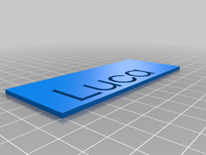 luca öğrenme özelleştirilmiş 3d print model - Mito3D
