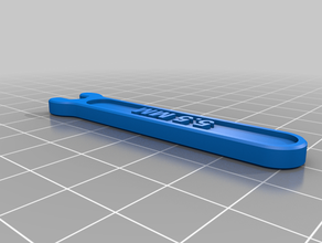 55 mm chiave a brugola utensili mano inglese 3d print model - Mito3D