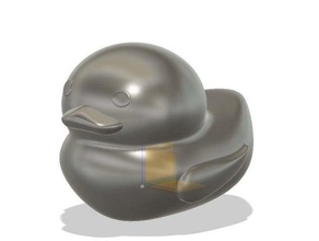 ördek hayvanlar ördekler ducky lastik 3d print model - Mito3D