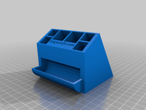 pen marker tray holder office 3d print model - Mito3D