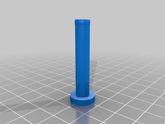 toilettes ensemble boulon de charnière peg les pièces rechange siège toilette la 3D print model - Mito3D