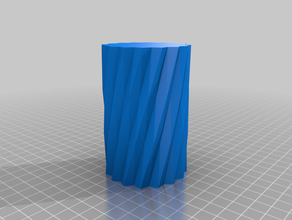 Stift-Halter-vase Container Stift-Halter vase 3d print model - Mito3D