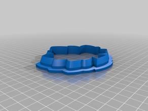Blatt Ausstecher Küche und Esszimmer Backen Backen-tools cookiecutter cookies cookie cutter 3d print model - Mito3D
