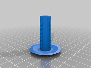 feed through cable bushing hole household 3d print model - Mito3D