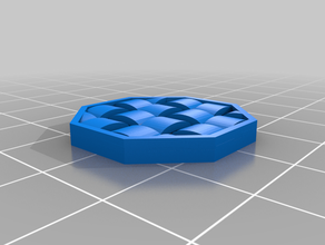 generic d&d tokens toy & game accessories circle dnd octogon octogonal tabletop token 3d print model - Mito3D