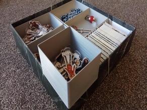 dead winter small standers storage box toy & game accessories boardgame boardgames board deadofwinter 3d print model - Mito3D