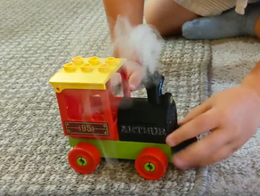 steam engine using dry ice toy & game accessories 3d print model - Mito3D