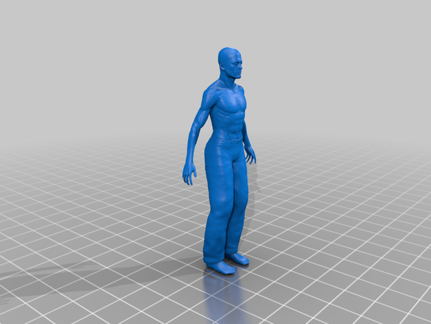 printle homme 2700 sculture 3D print model - Mito3D