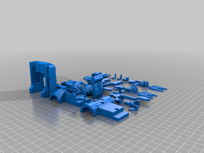 bombshell model robots 3d print model - Mito3D