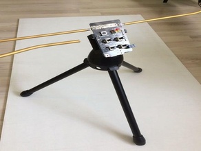 open theremin holding bracket music 3d print model - Mito3D