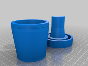 vaso de hielo decoración 3d print model - Mito3D