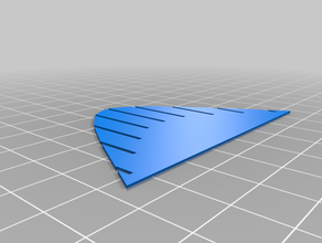 sliceform Kegel math zusammenklappbar folding geometrie Mathematik sliceforms 3d print model - Mito3D