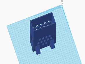caja vertical de la fuente alimentaci n 3d print model - Mito3D