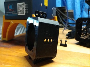 analog voltmeter clock 45mm holes electronics arduino 3d print model - Mito3D