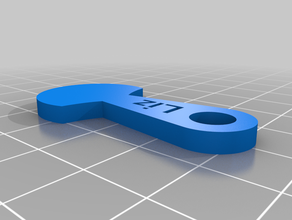 meine individuelle shopping trolley token Haushalt versorgt kundengebundene 3d print model - Mito3D