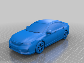 honda accord 2015 i veicoli auto la il veicolo 3d print model - Mito3D