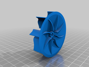 ventilador secador parts 3d print model - Mito3D