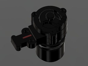 amplivox gücü raf pilot oksijen maskesi mikrofon tarama ve kopyaları 3d print model - Mito3D