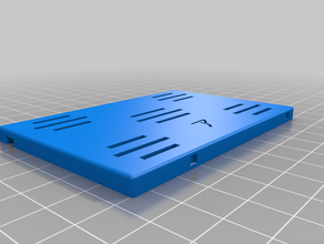pi 3b+ cover rail mount electronics case ender3 octoprint raspberry snapfit 3d print model - Mito3D